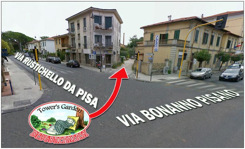 Bed and Breakfast Tower'S Garden Pisa Exterior foto
